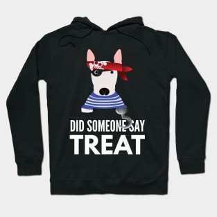 Bull Terrier Halloween Trick or Treat Hoodie